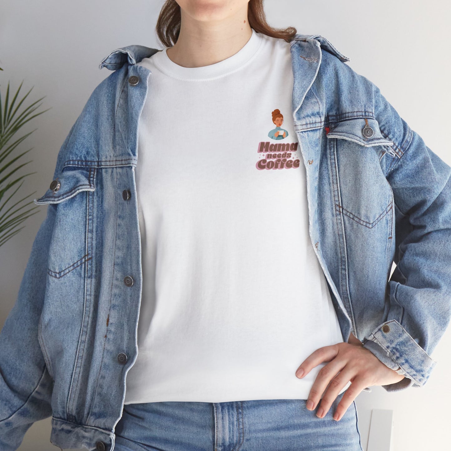 Mama Needs Coffee Minimal Tee